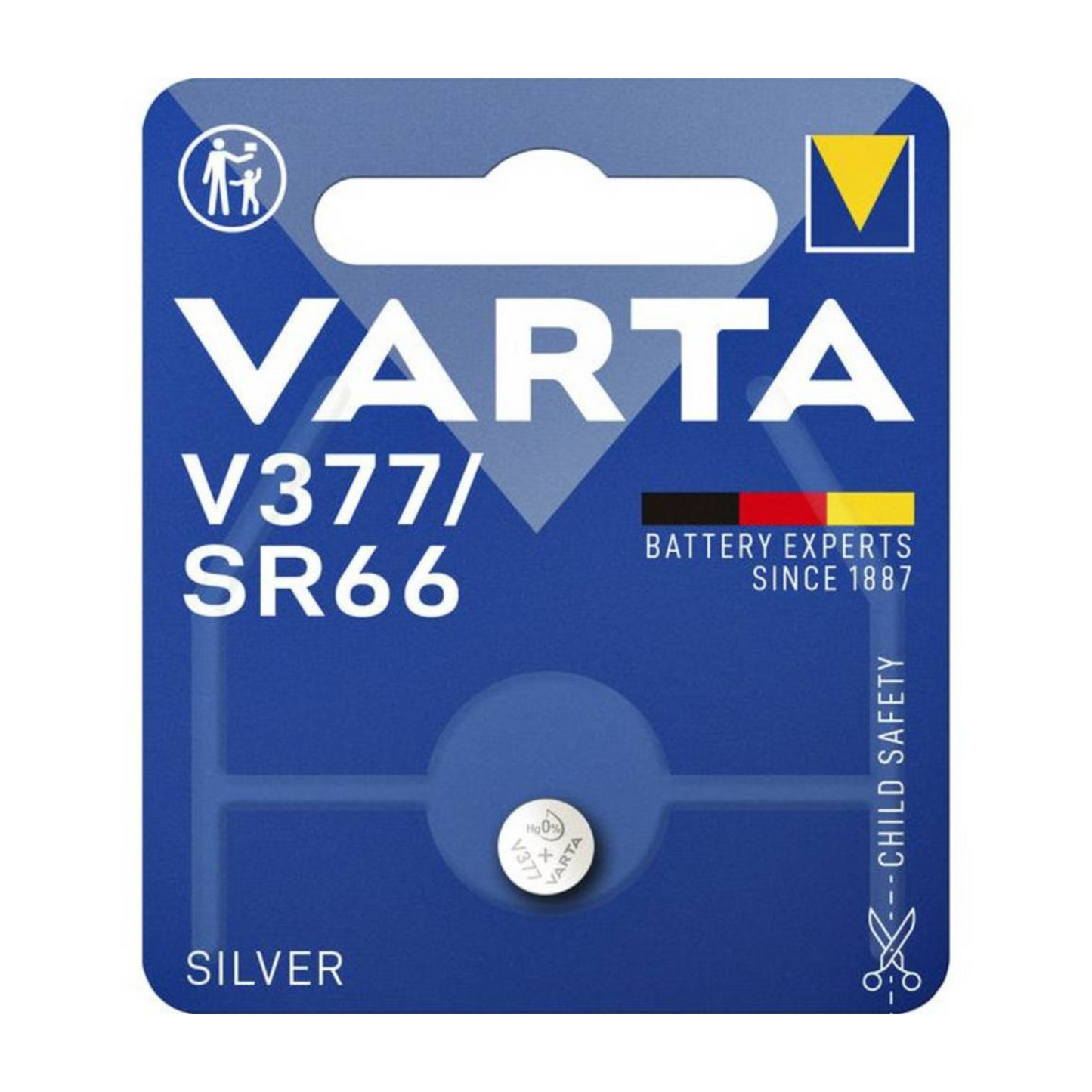 Varta 377 Silver Oxide Watch Battery