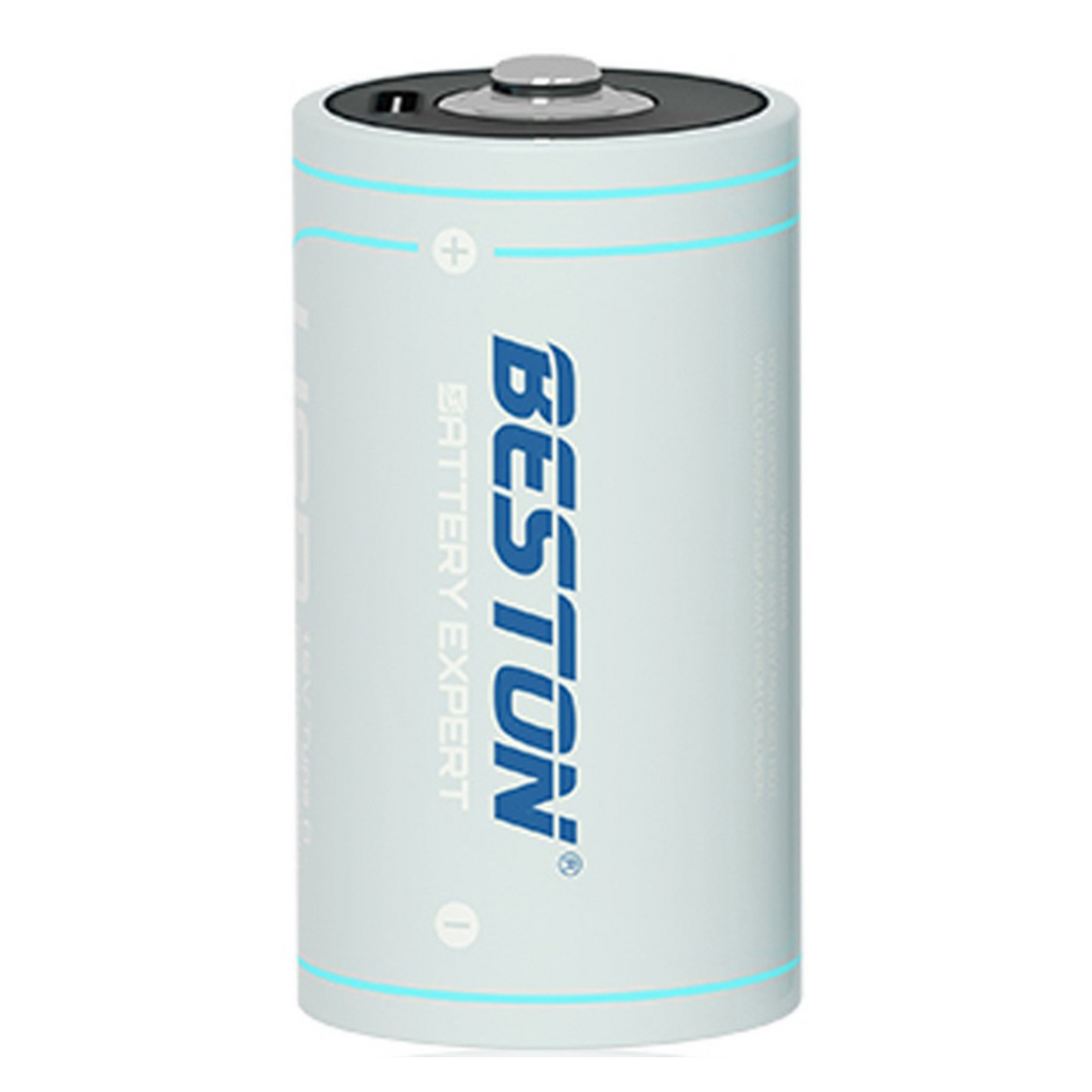 Beston Lithium D Type 4000mAh 1.5V USB-C Rechargeable