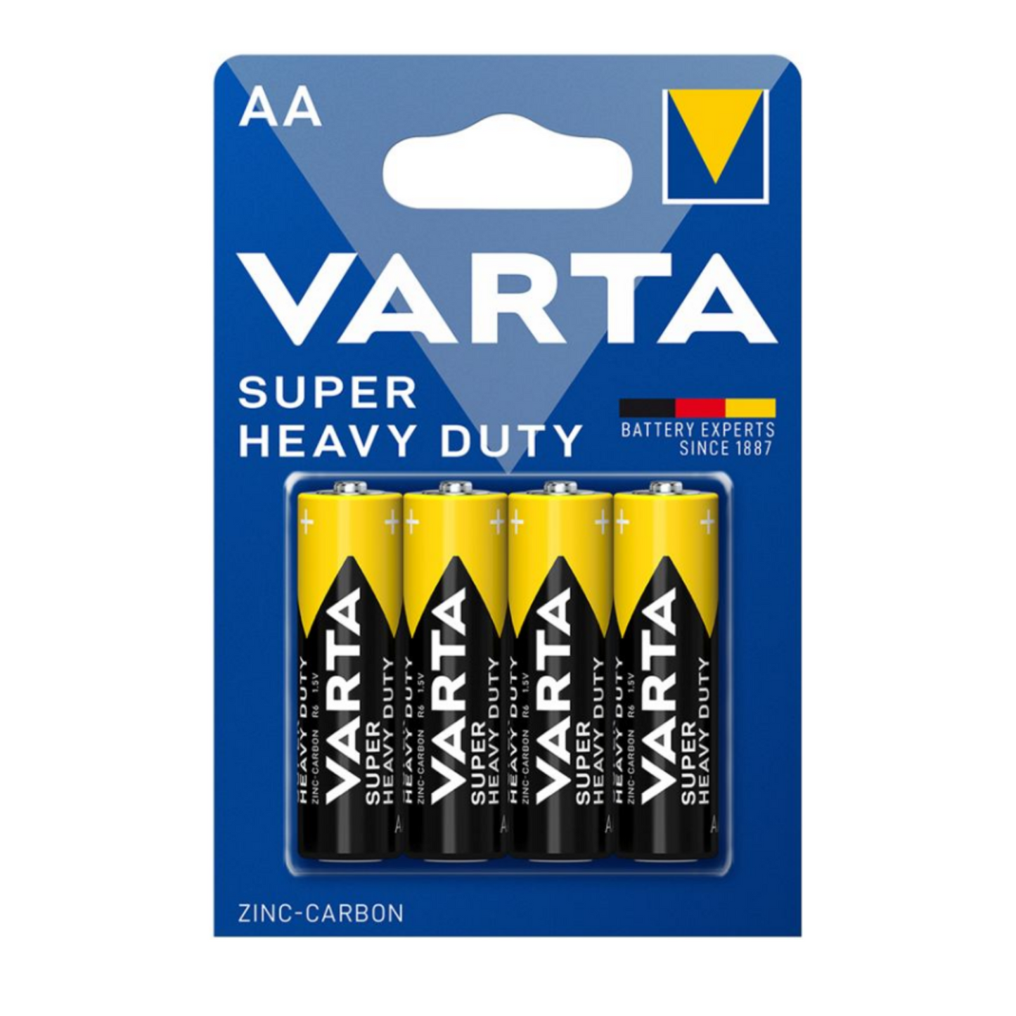 Varta Super Heavy Duty AA pack of 4