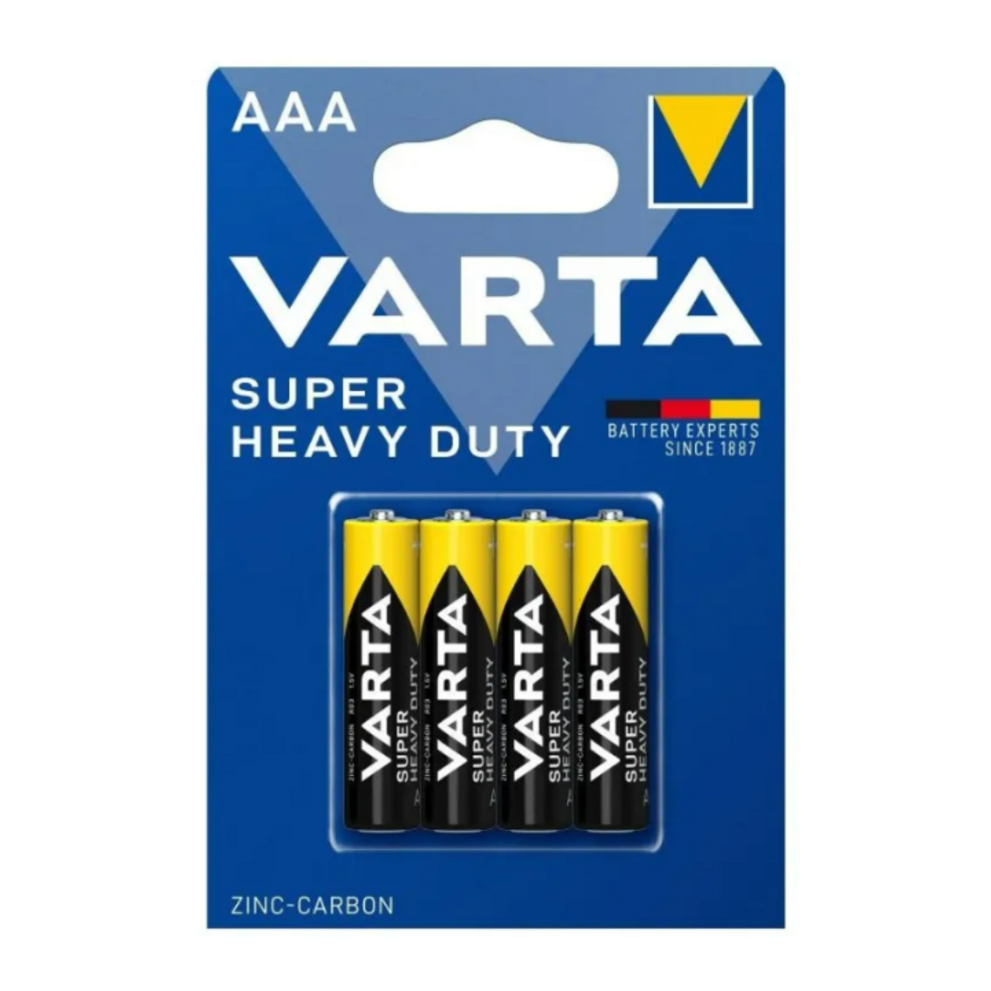 Varta Super Heavy Duty AAA pack of 4