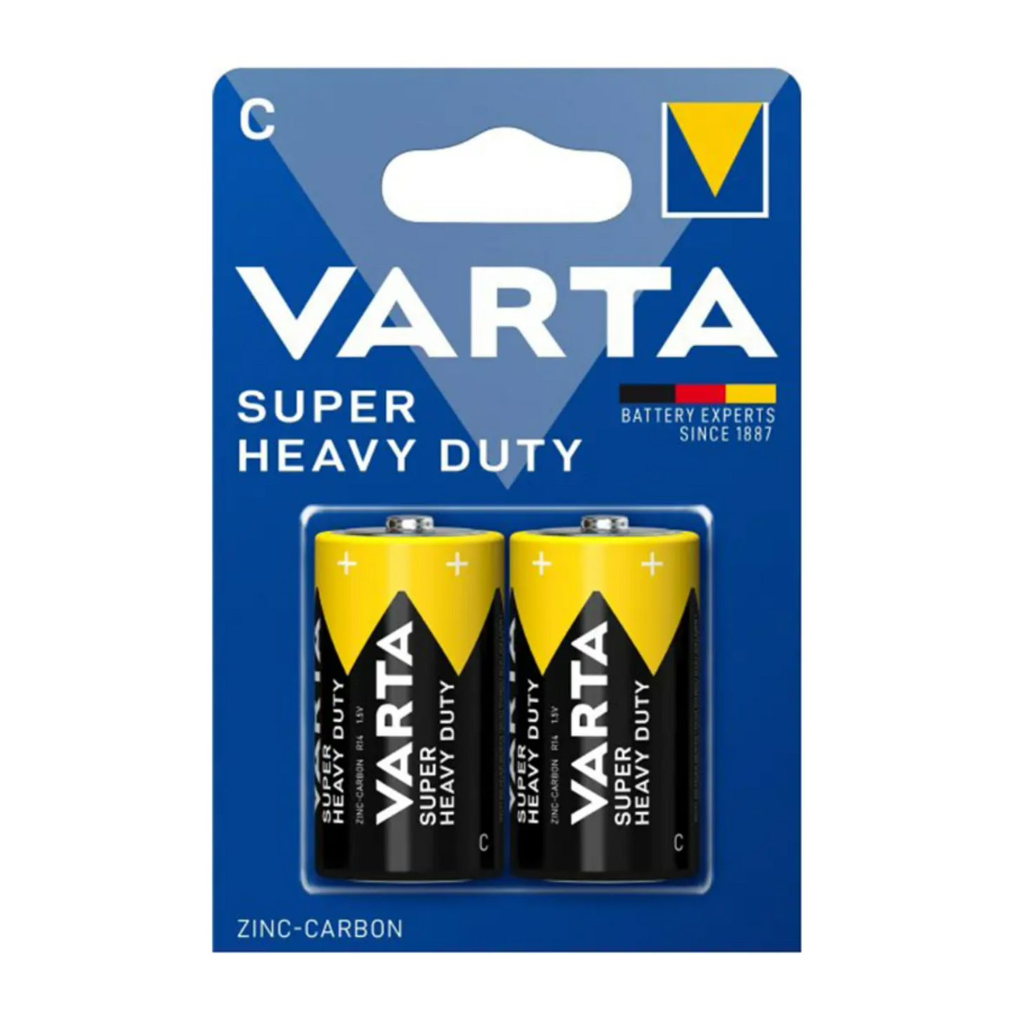 Varta Super Heavy Duty C size pack of 2