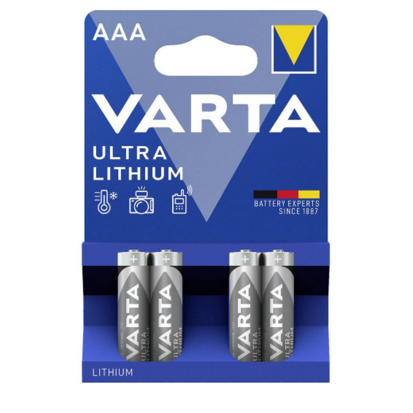 Varta Ultra Lithium AAA pack of 4