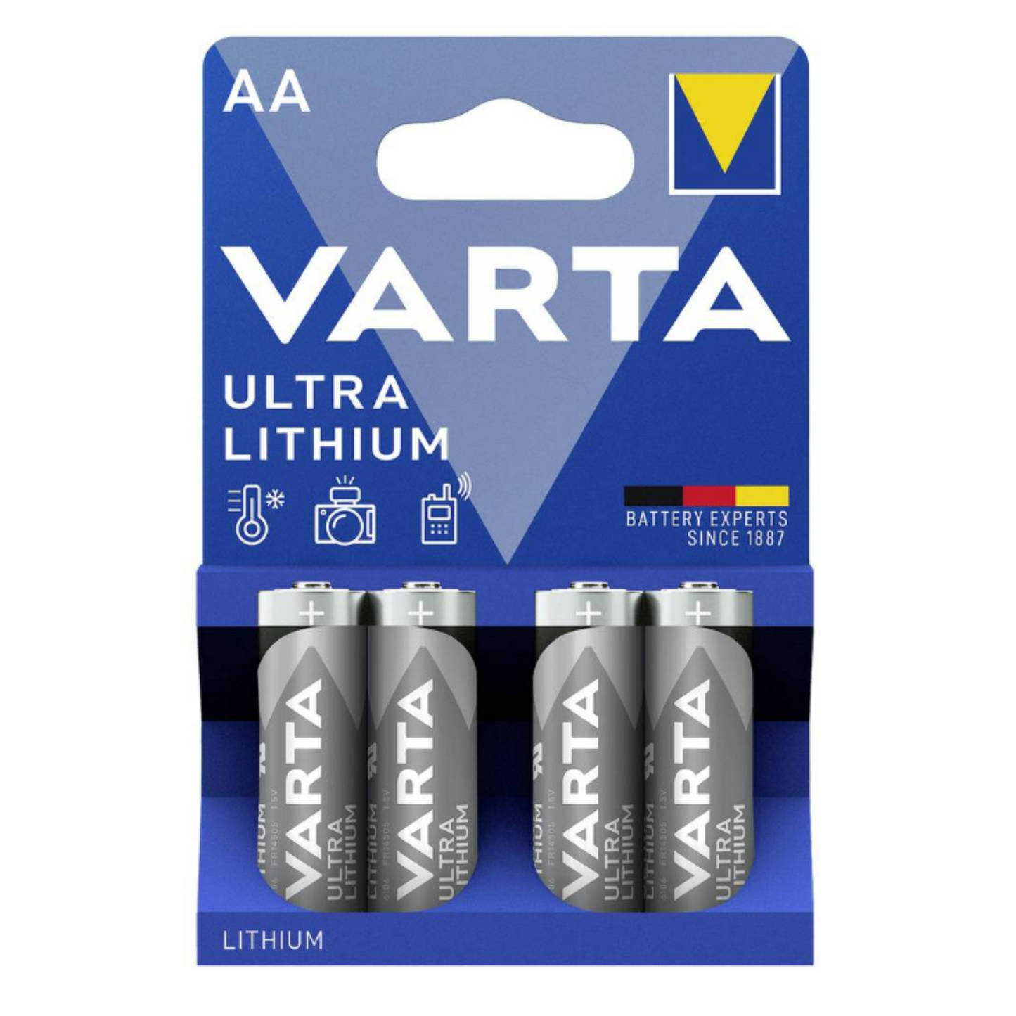 Varta Ultra Lithium AA pack of 4