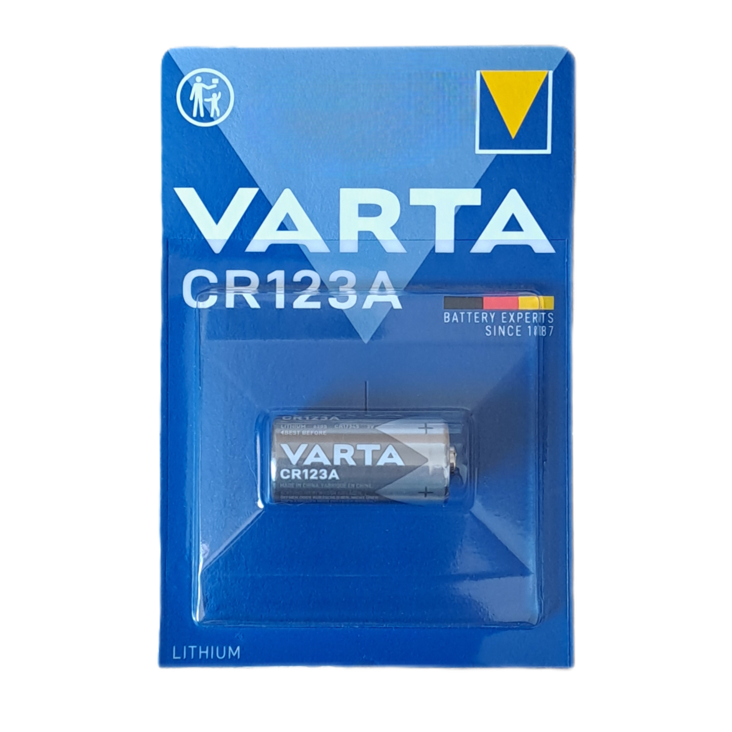 Varta CR123 Lithium Battery