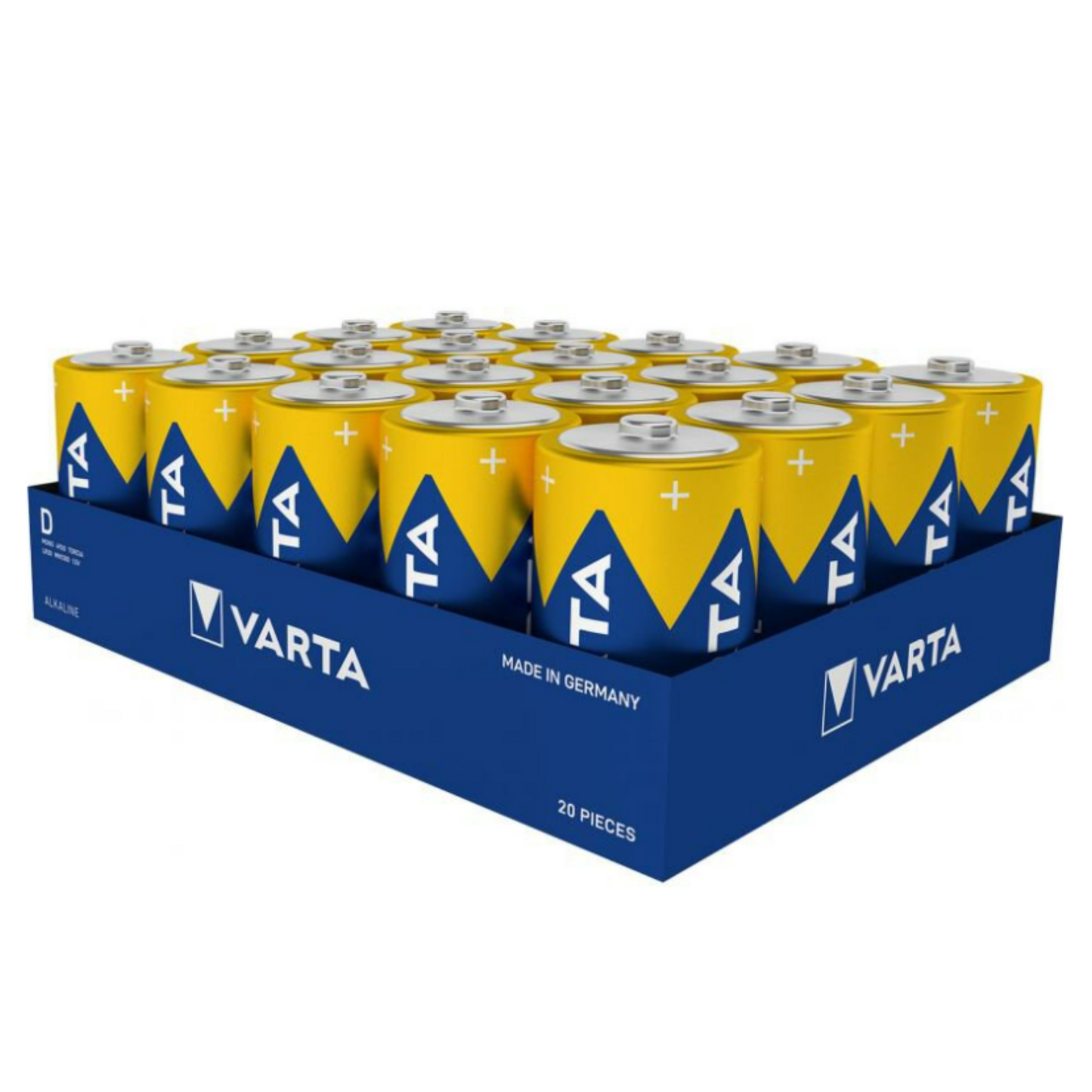 Varta Industrial D size pack of 20