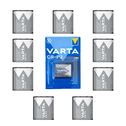 Varta CR-P2 Lithium Photo Battery - 10 Pack