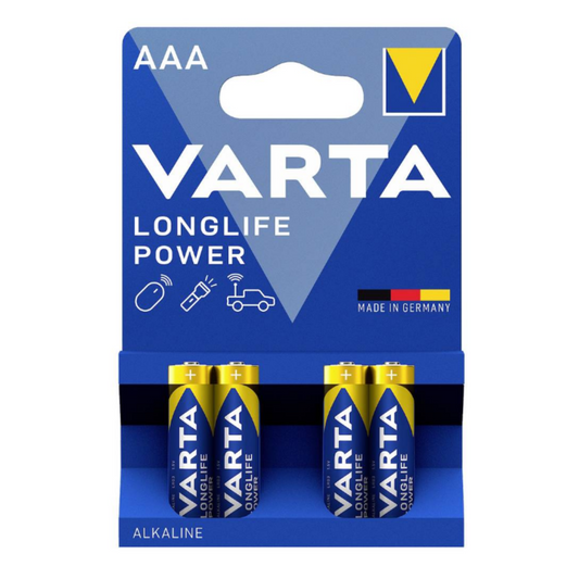 Varta Longlife Power AAA pack of 4