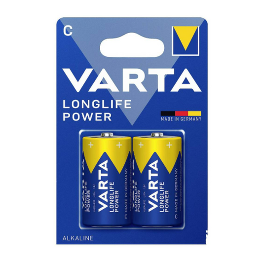 Varta Longlife Power C size pack of 2