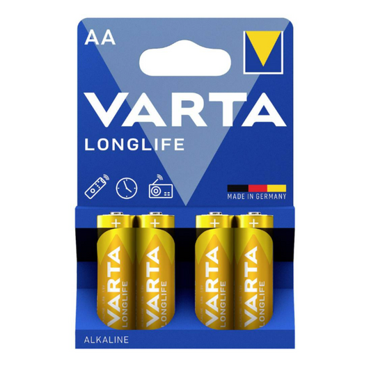 Varta Longlife AA pack of 4