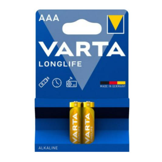 Varta Longlife AAA pack of 2